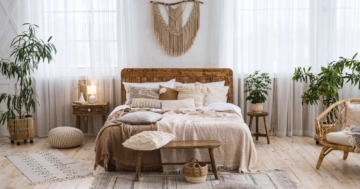 Schlafzimmer im Boho-Stil (depositphotos.com)