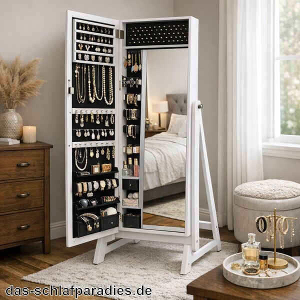 Standspiegel Schmuck für das Schlafzimmer