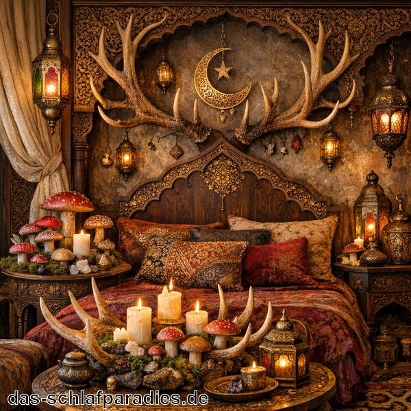 Deko Orientalisch für das Schlafzimmer