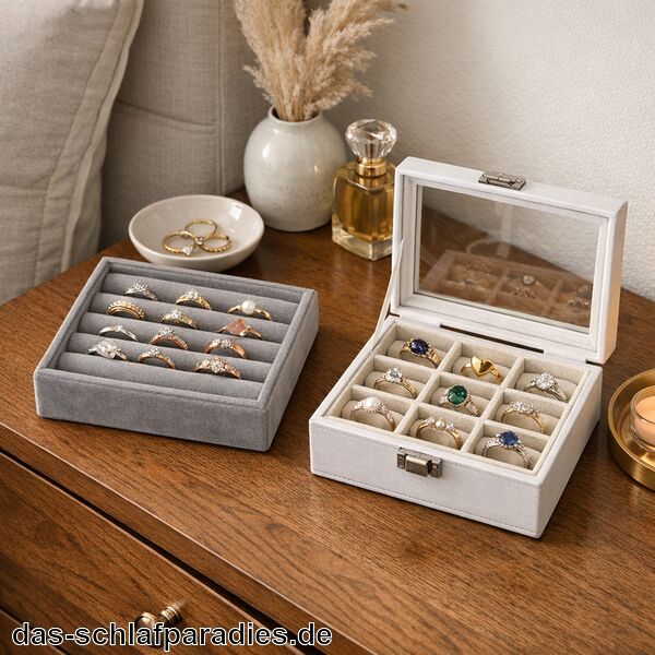 Ringe aufbewahren für das Schlafzimmer