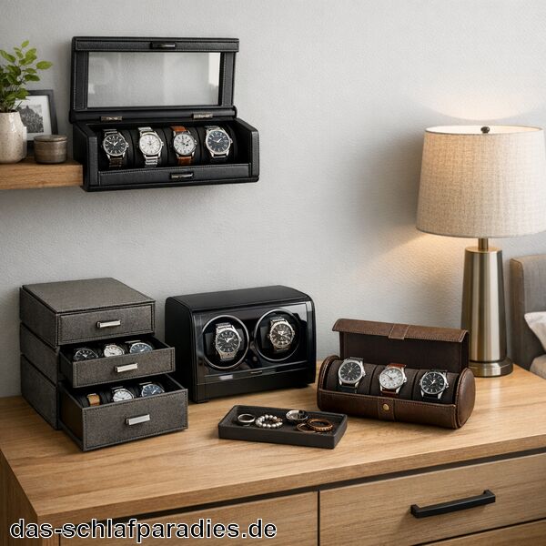 Uhrenetui für das Schlafzimmer