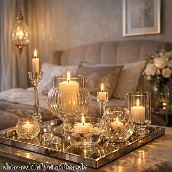 Deko Glas für das Schlafzimmer