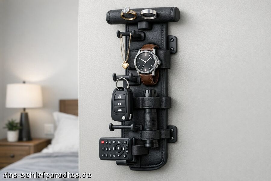 Sicherer Halt für unterschiedliche Objekte - Ringhalter für das Schlafzimmer