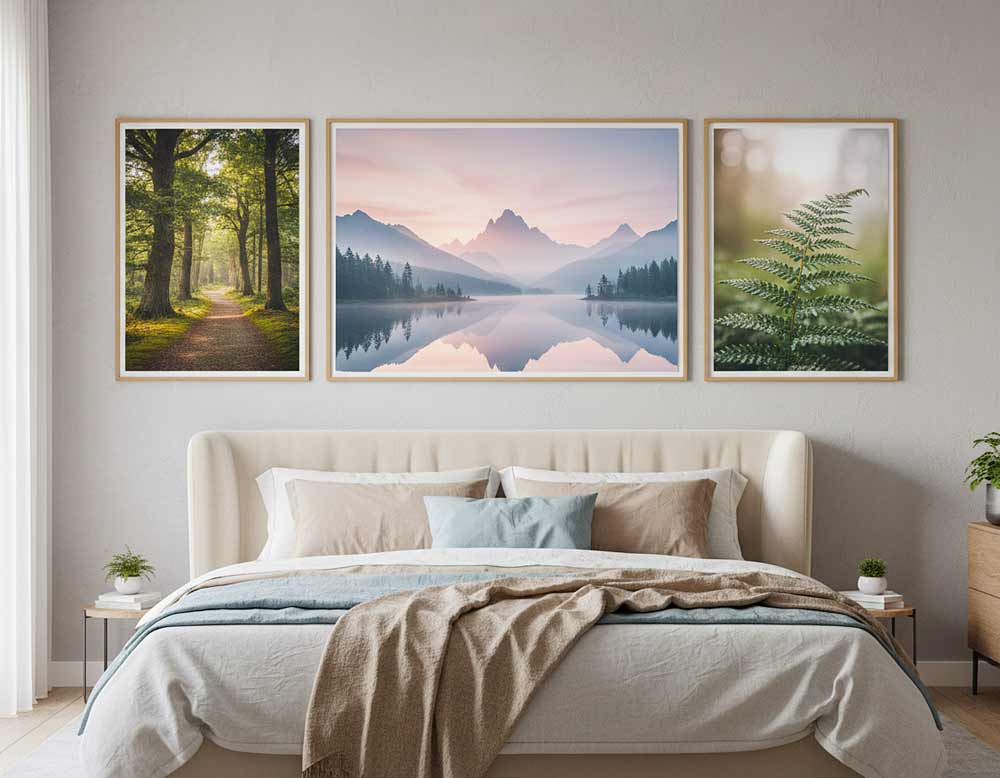 Bilder mit Landschaft und Natur Motiven im Schlafzimmer Bilder mit Landschaft und Natur Motiven im Schlafzimmer
