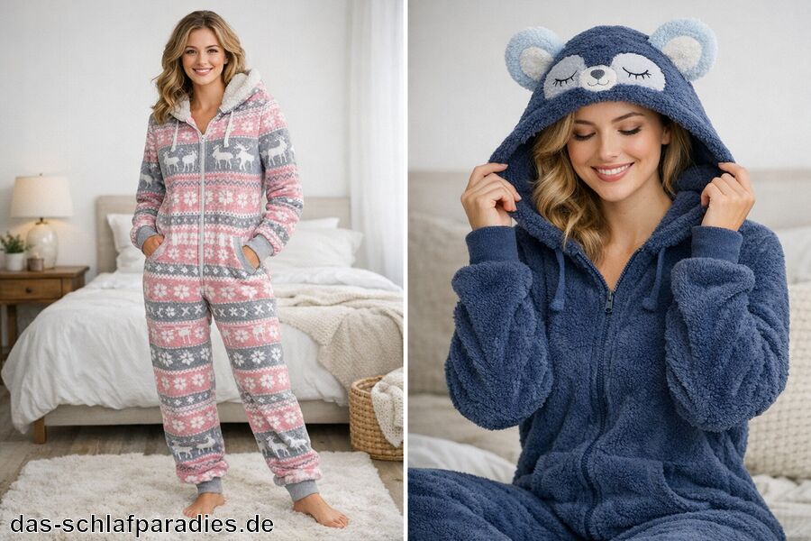Schlafanzug Einteiler Damen Schlafanzug Einteiler Damen