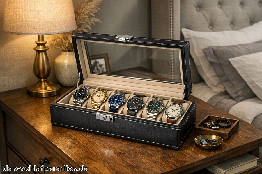 Uhrenetui für das Schlafzimmer Uhrenetui für das Schlafzimmer