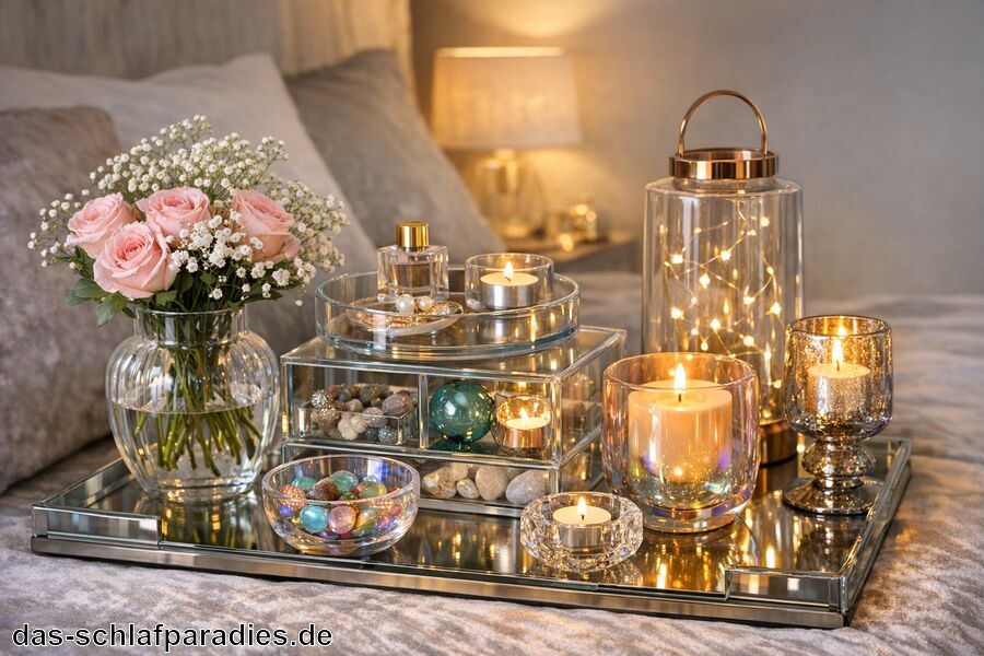 Deko Glas für das Schlafzimmer Deko Glas für das Schlafzimmer
